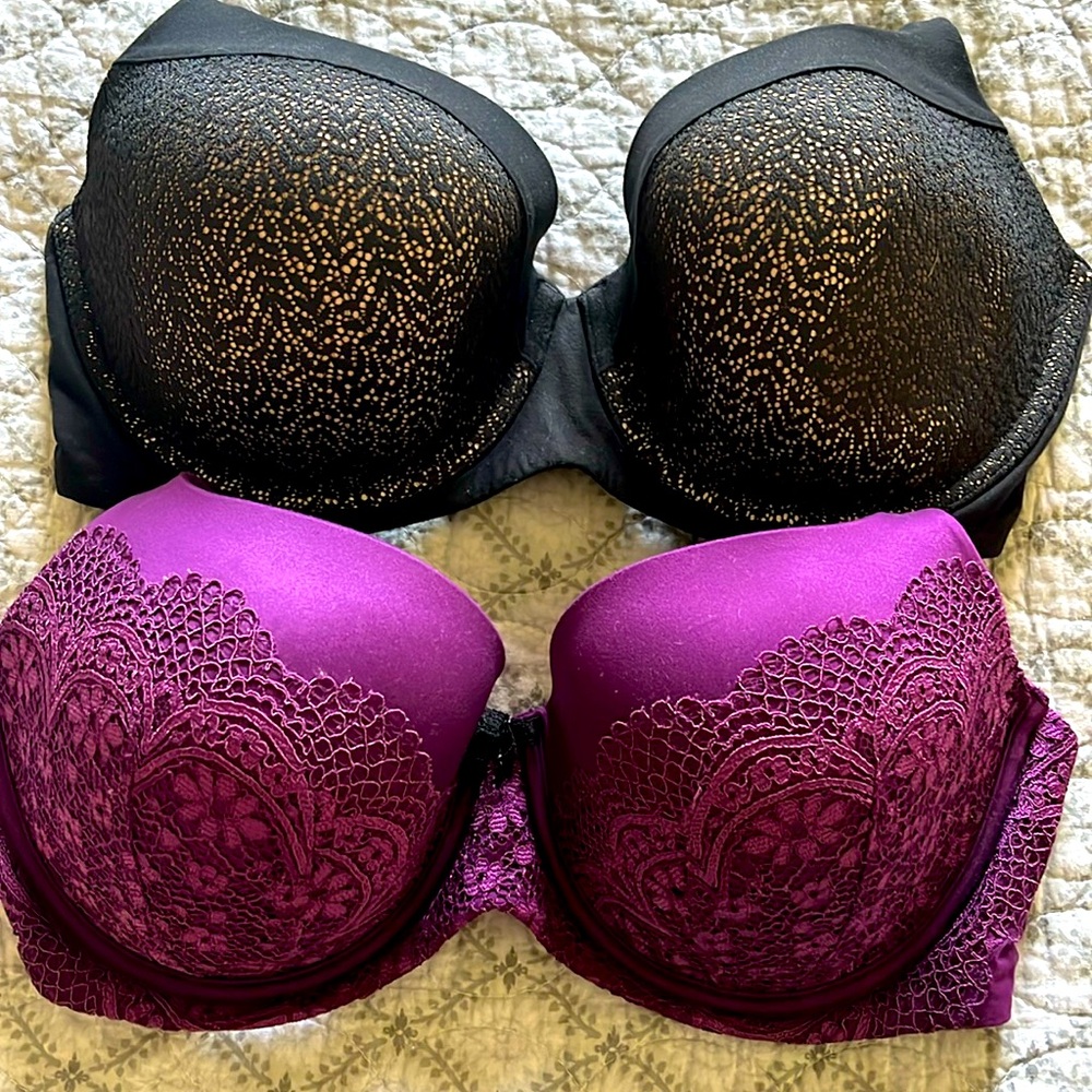 36DDD Victoria’s Secret lined demi bras!